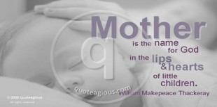 Quoteagious Motherhood #CEL-MTHRHD01-006-00066